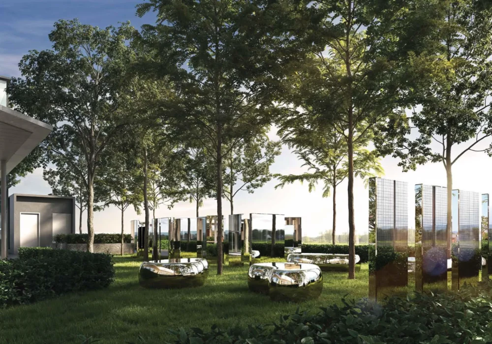 reflection garden
